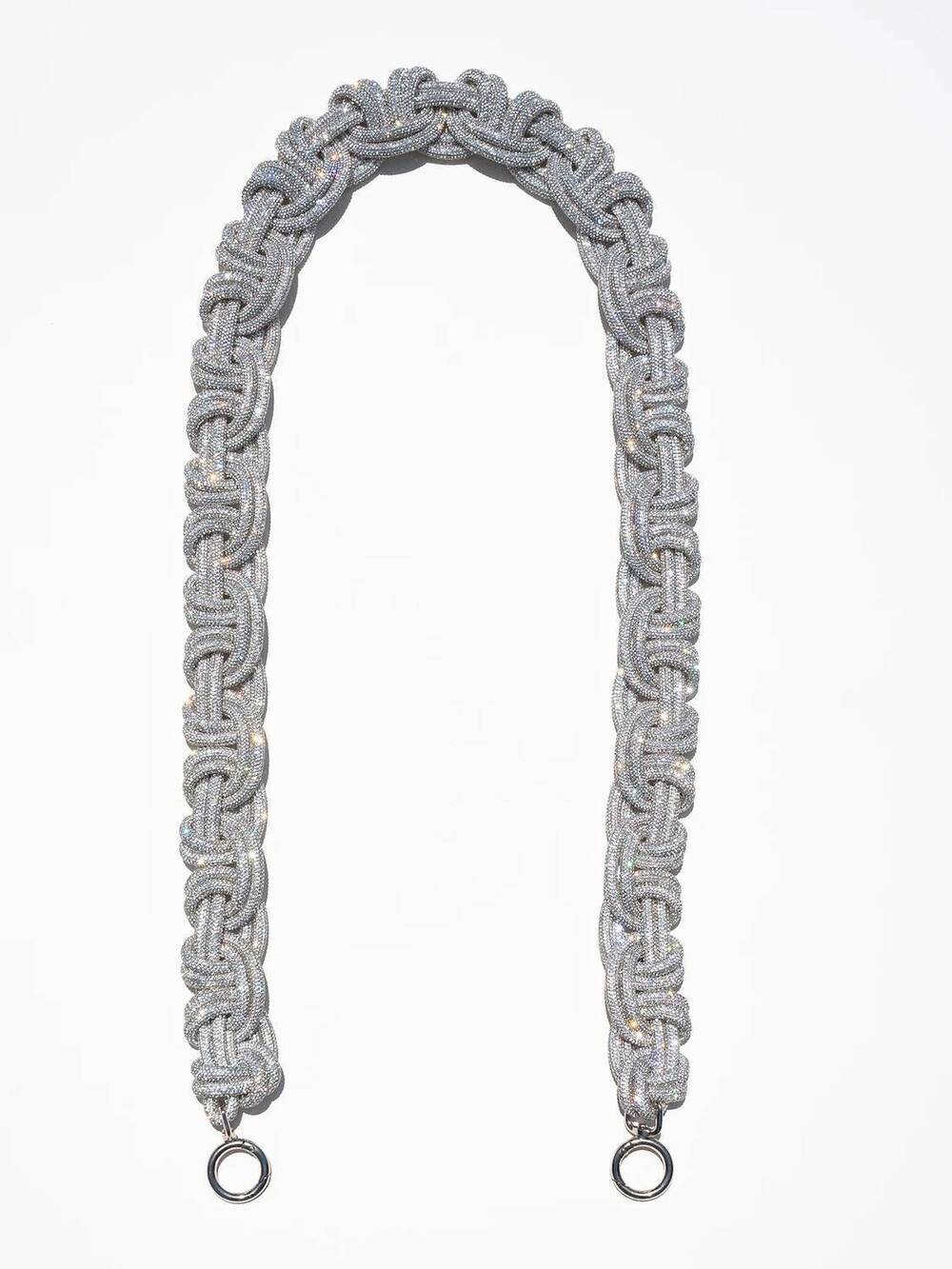NEW ROCKNOT women's magnum crown crossbody strap in crystal